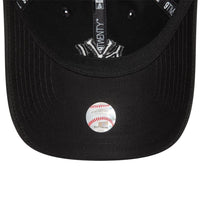 New Era New York Yankees League Essential Black On Black 9TWENTY Adjustable Cap - Cap On