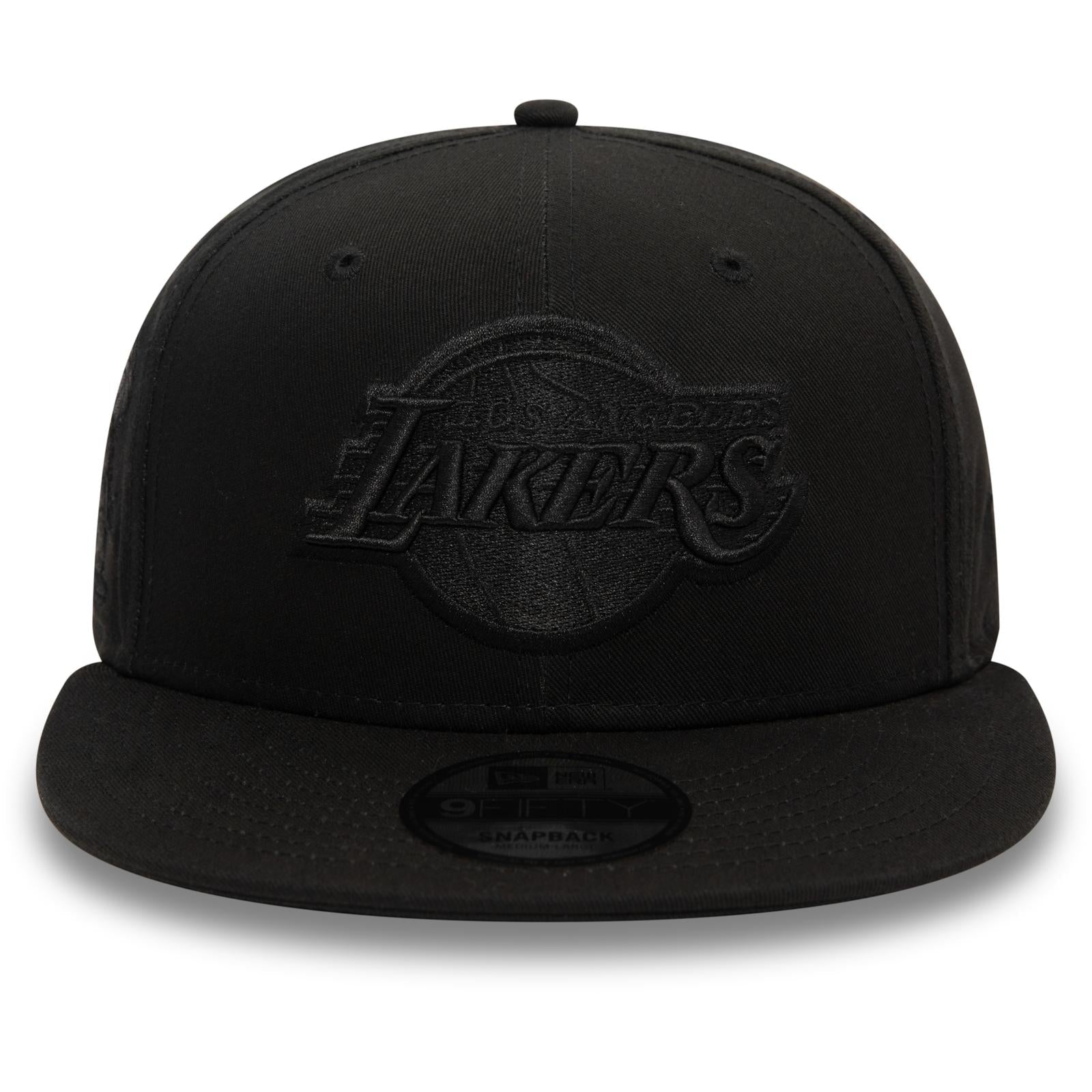 New Era LA Lakers NBA Black 9FIFTY Snapback Cap