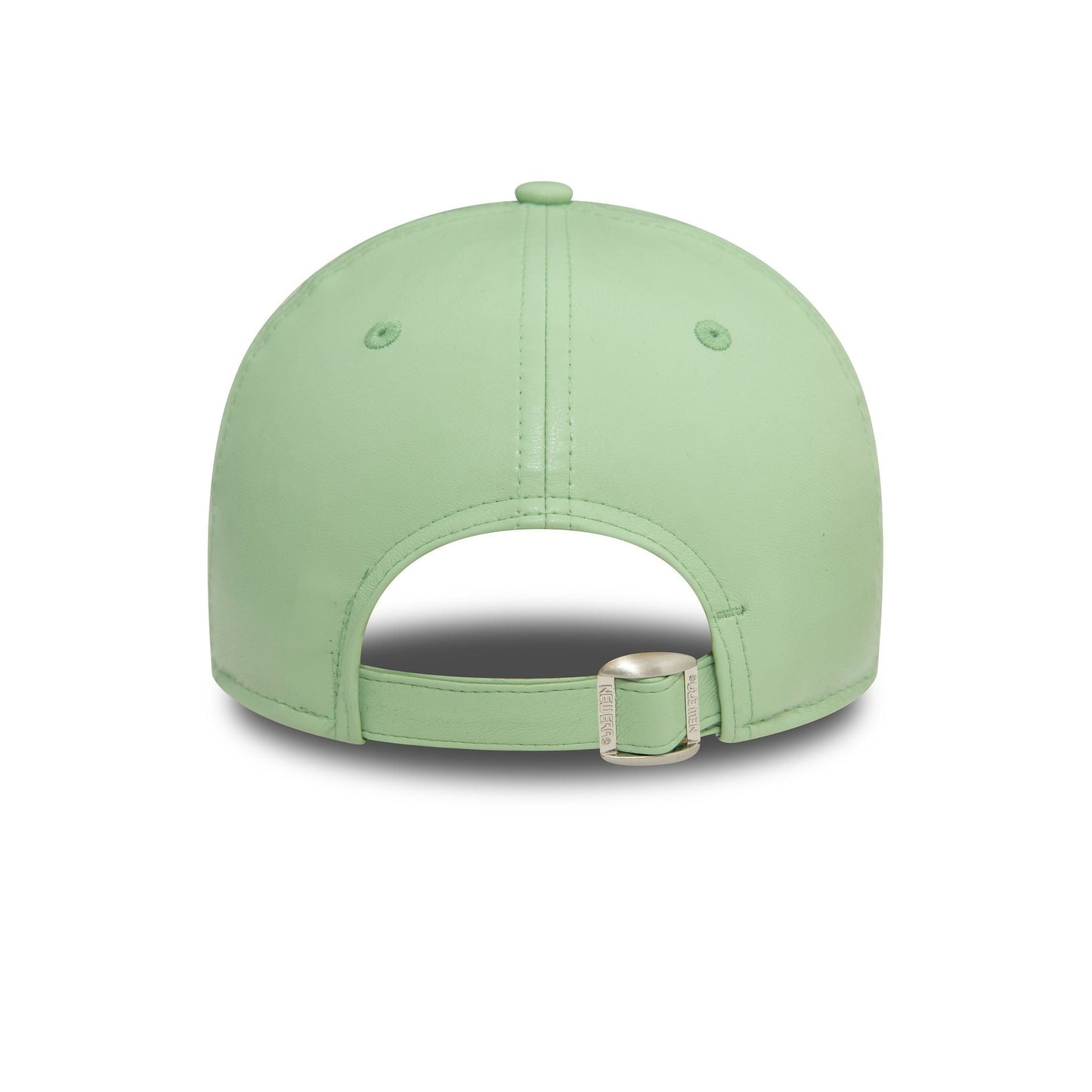 New Era New York Yankees Womens Pu Leather Green 9FORTY Adjustable Cap - Cap On