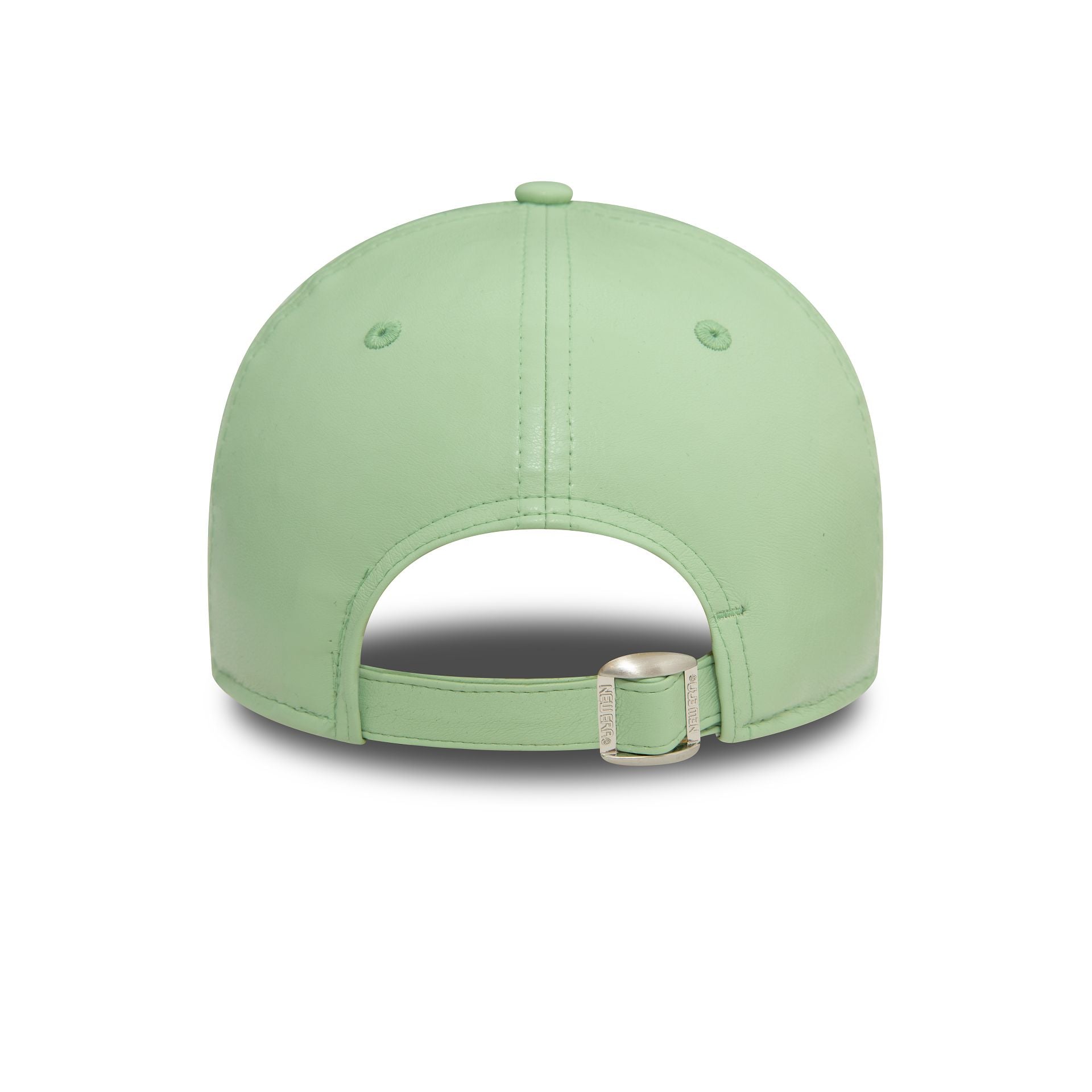 New Era New York Yankees Womens Pu Leather Green 9FORTY Adjustable Cap - Cap On