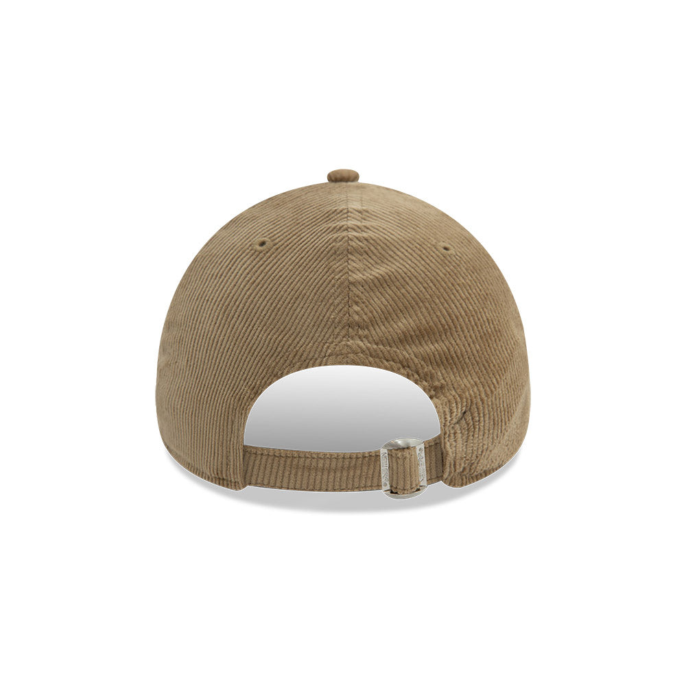 New Era New York Yankees MLB Cord Essentials 9FORTY Strapback Beige Cap