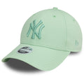 New Era New York Yankees 9FORTY Womens League Essential Mint Cap - Cap On