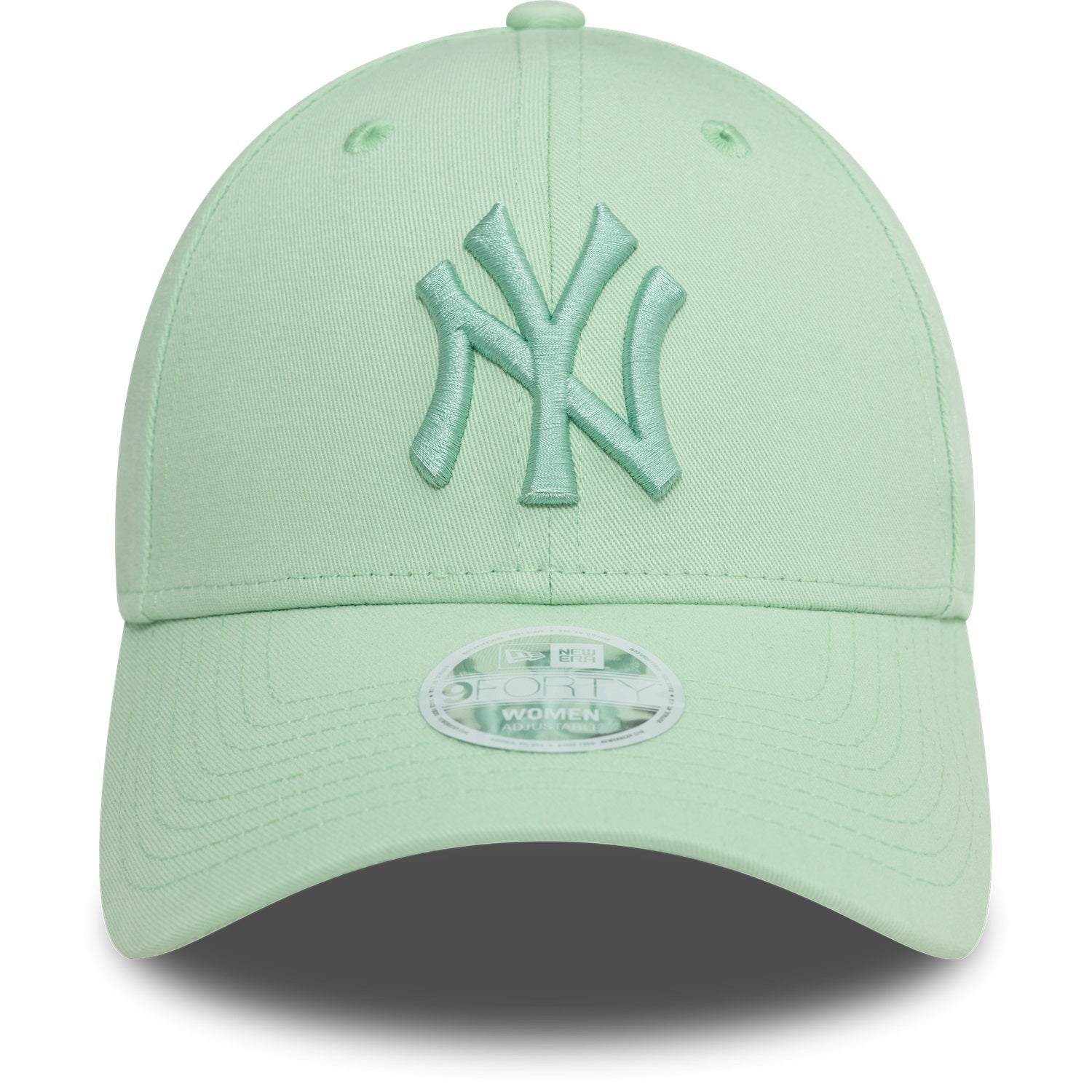 New Era New York Yankees 9FORTY Womens League Essential Mint Cap - Cap On