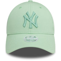 New Era New York Yankees 9FORTY Womens League Essential Mint Cap - Cap On
