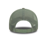 New Era LA Dodgers League Essential Pastel Green 9FORTY A-Frame Trucker Adjustable Cap - Cap On