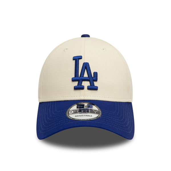 New Era LA Dodgers MLB Colour Block Light Beige 9FORTY