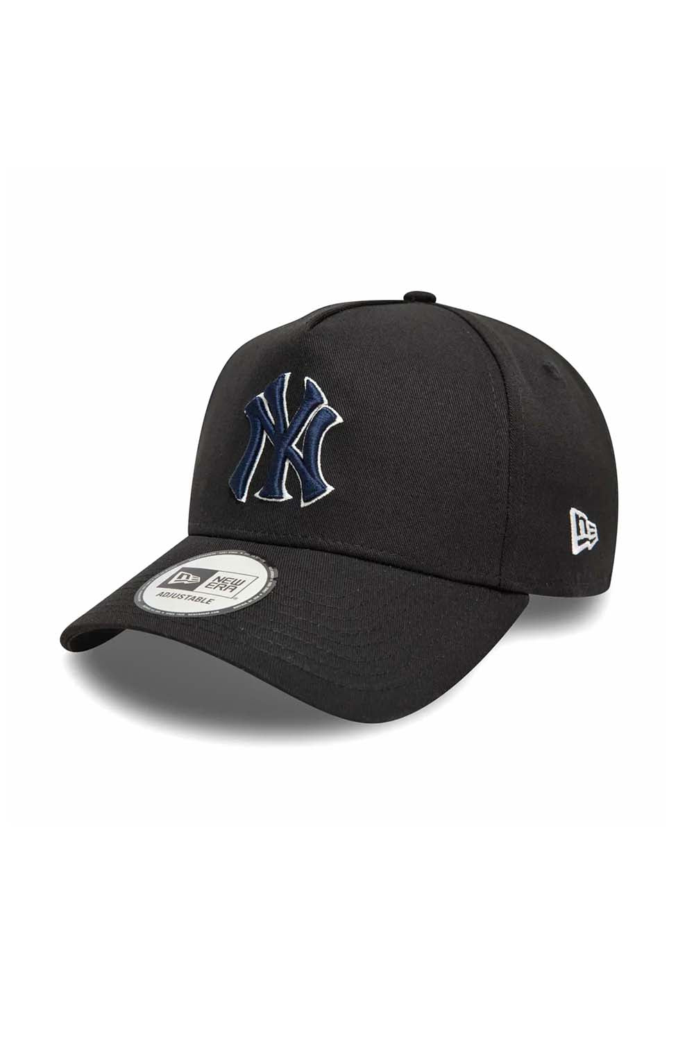 New Era New York Yankees League Essential A-Frame Trucker Black Navy Cap