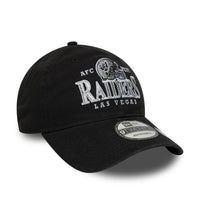 New Era Las Vegas Raiders NFL Helmet Black 9TWENTY Adjustable Cap