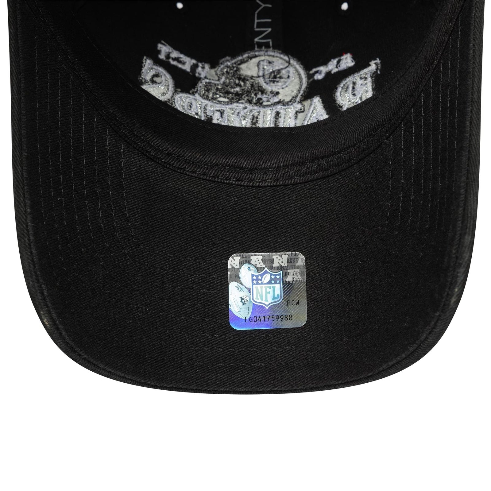 New Era Las Vegas Raiders NFL Helmet Black 9TWENTY Adjustable Cap