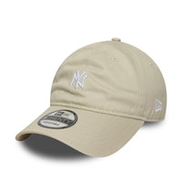 New Era New York Yankees MLB Mini Logo Cream 9TWENTY Adjustable Cap