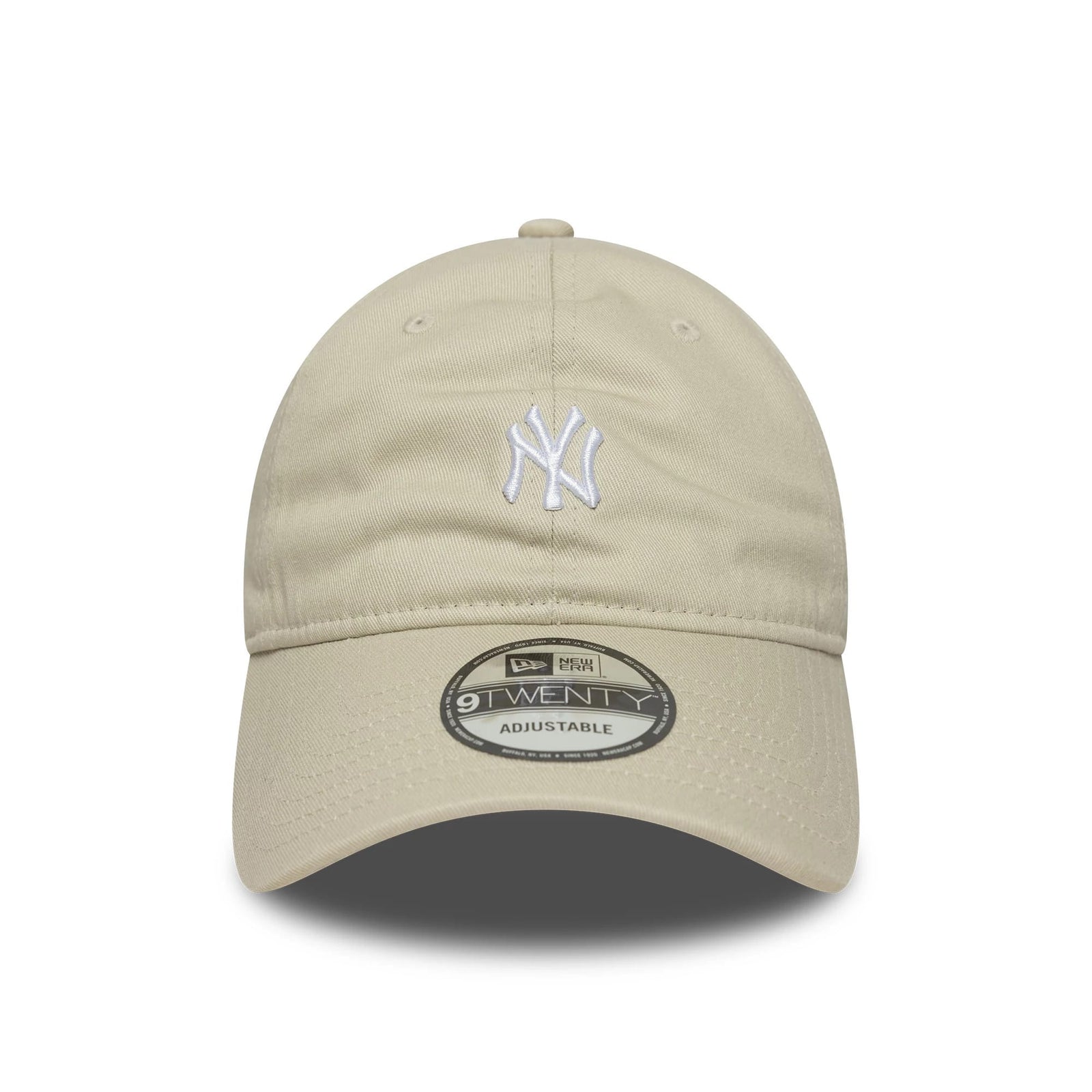 New Era New York Yankees MLB Mini Logo Cream 9TWENTY Adjustable Cap