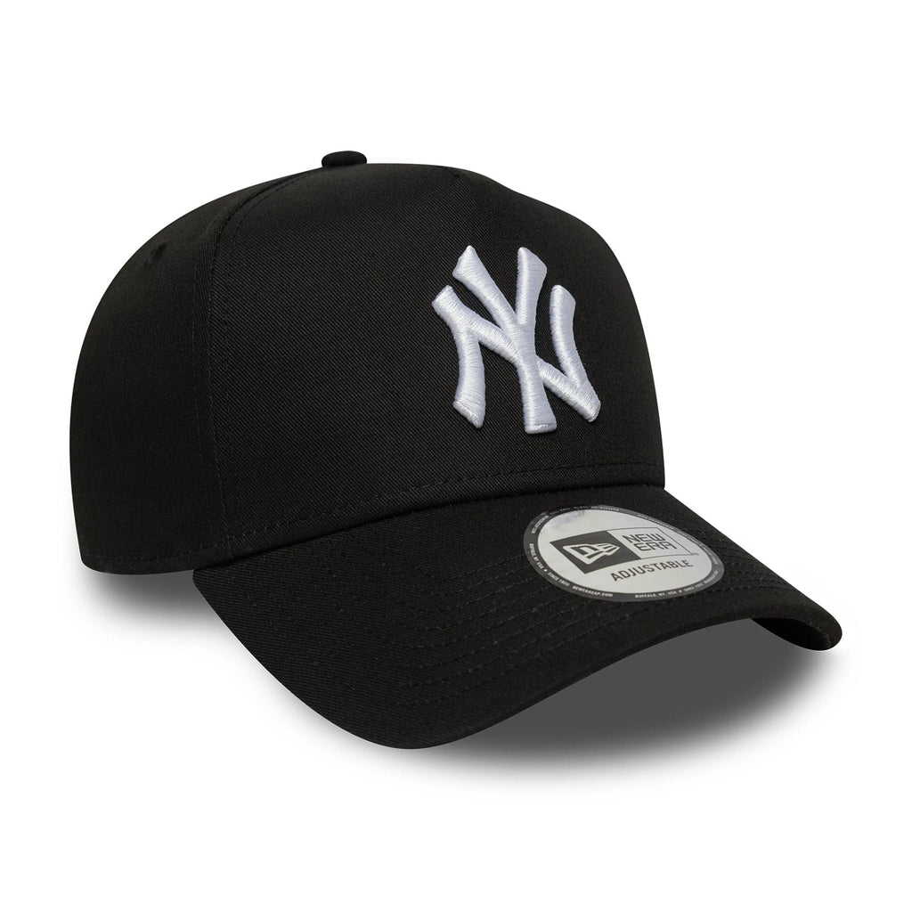 New Era New York Yankees MLB League Essential Black 9FORTY E-Frame Adjustable Cap