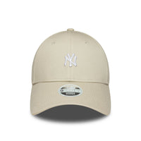New Era New York Yankees Womens MLB Mini Logo Cream 9FORTY Adjustable Cap