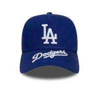New Era LA Dodgers MLB Visor Hit Blue 9FORTY E-Frame Adjustable Cap