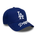 New Era LA Dodgers MLB Visor Hit Blue 9FORTY E-Frame Adjustable Cap