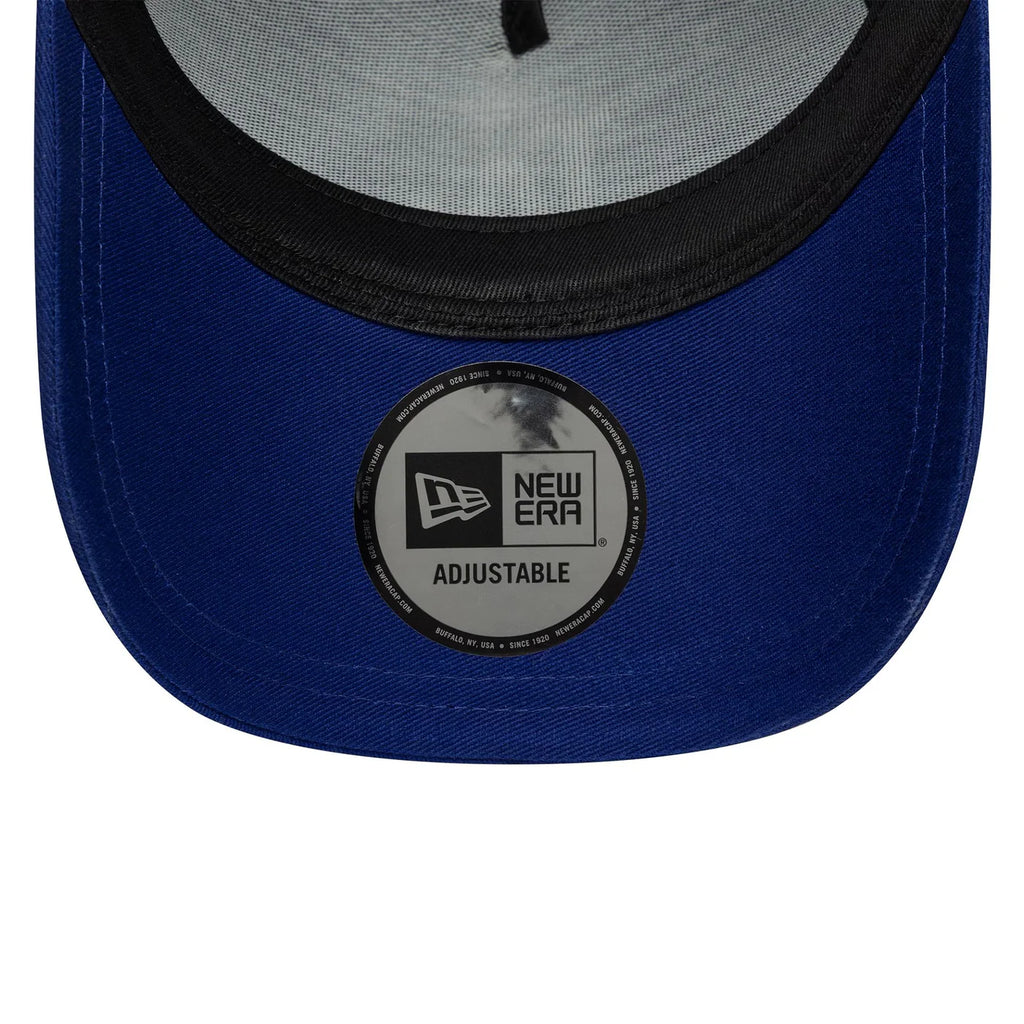 New Era LA Dodgers MLB Visor Hit Blue 9FORTY E-Frame Adjustable Cap