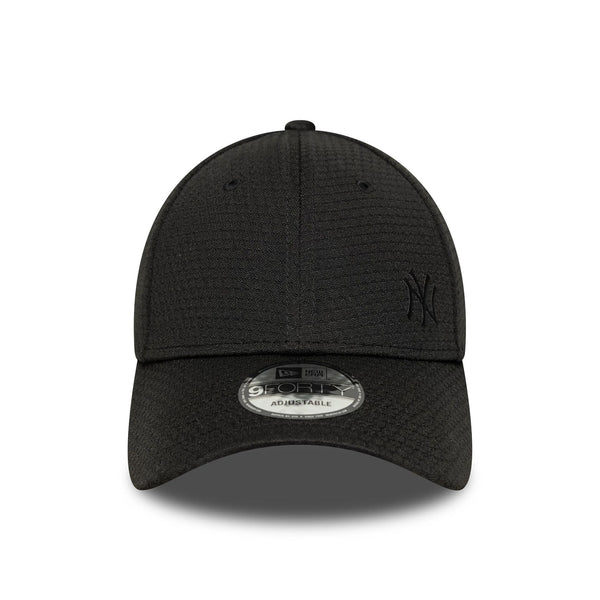 New Era New York Yankees MLB Flawless Monotone Mesh Black 9FORTY Cap