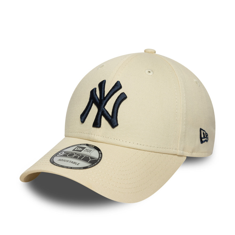 New Era New York Yankees MLB Side Patch Light Cream 9FORTY Cap