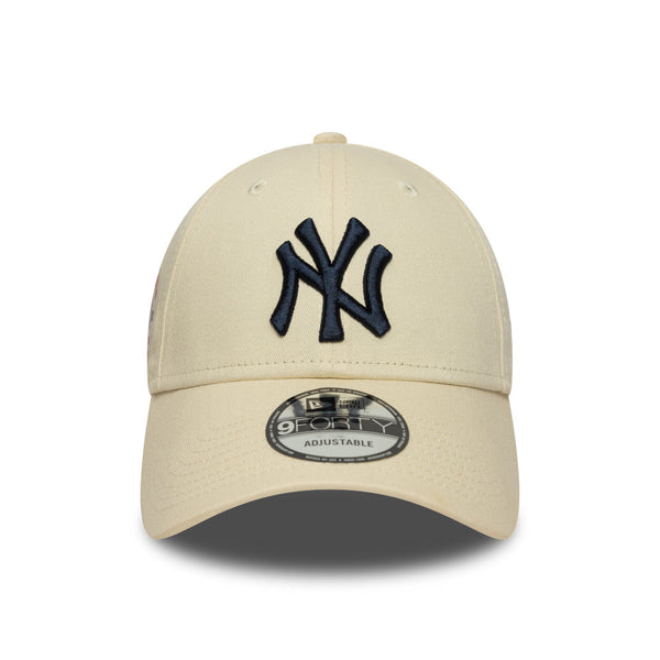 New Era New York Yankees MLB Side Patch Light Cream 9FORTY Cap