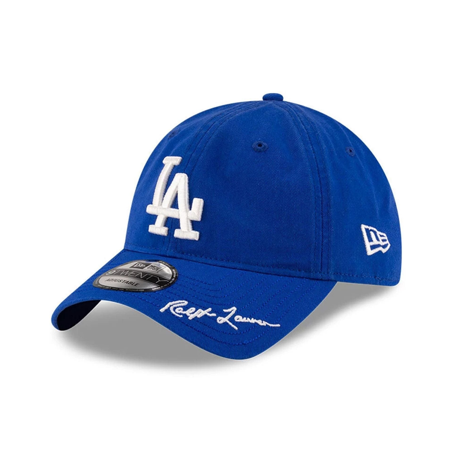 New Era LA Dodgers Ralph Lauren X MLB Open Blue 9TWENTY Adjustable Cap