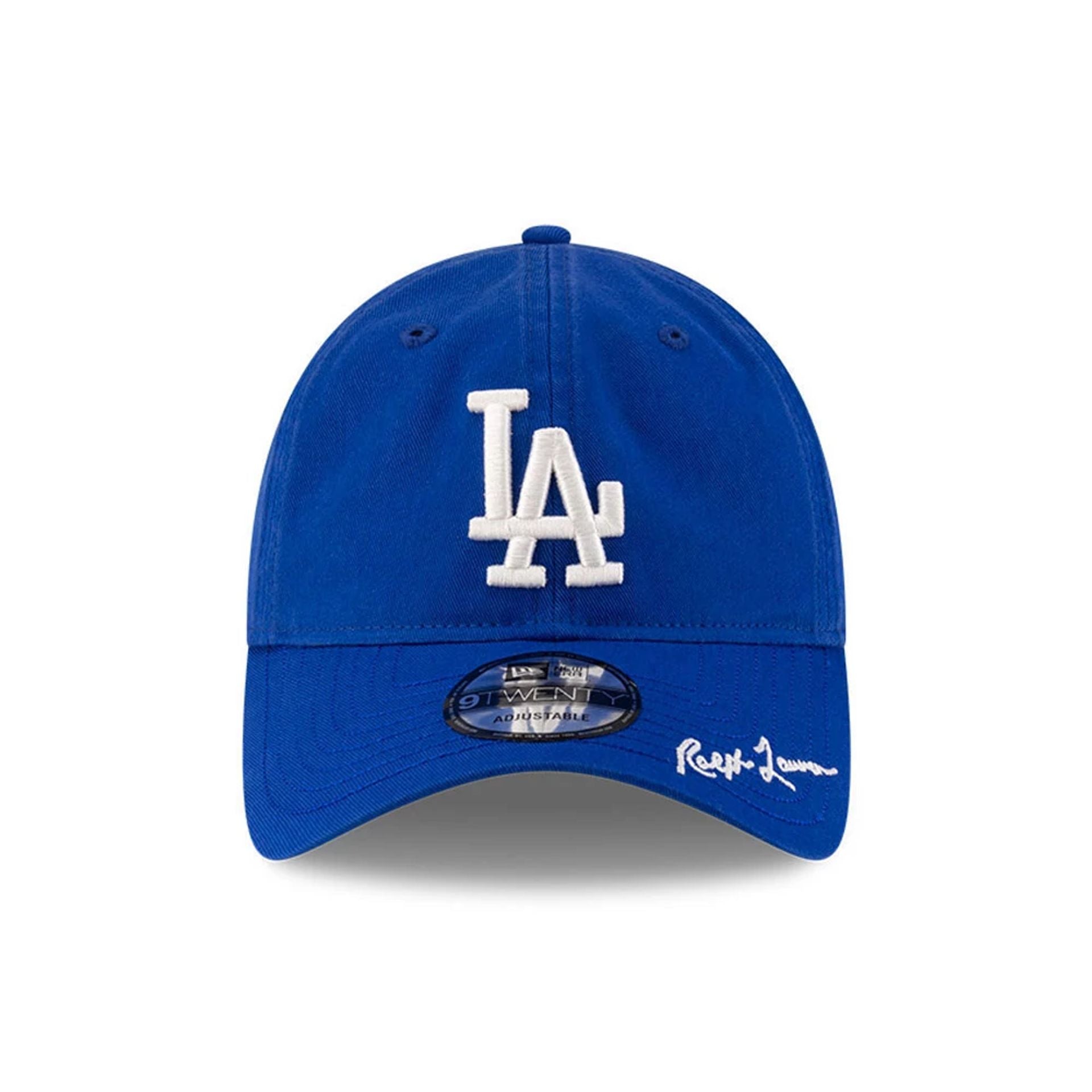 New Era LA Dodgers Ralph Lauren X MLB Open Blue 9TWENTY Adjustable Cap