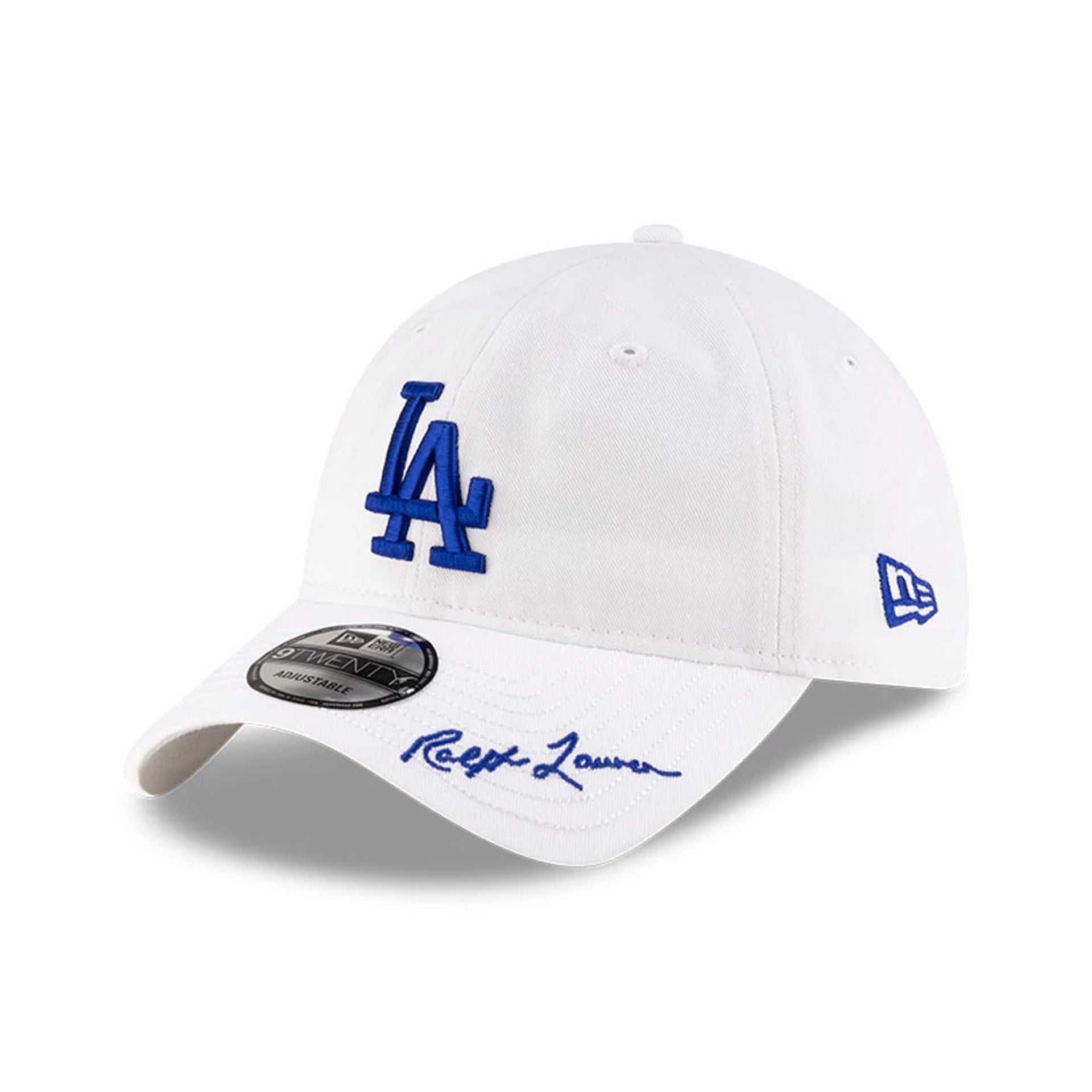 New Era LA Dodgers Ralph Lauren X MLB Open White 9TWENTY Adjustable Cap