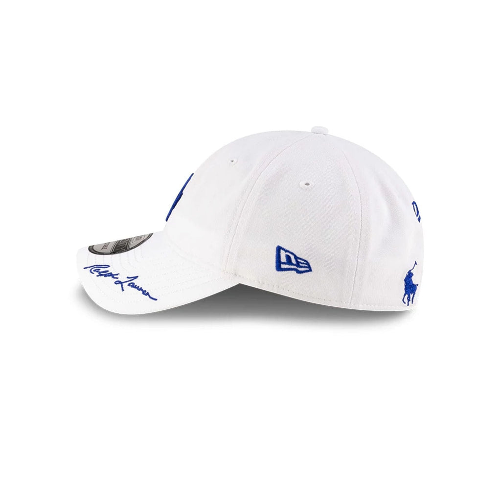 New Era LA Dodgers Ralph Lauren X MLB Open White 9TWENTY Adjustable Cap