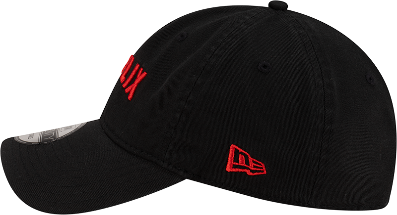 New Era x Netflix Washed Logo Black 9TWENTY Cap