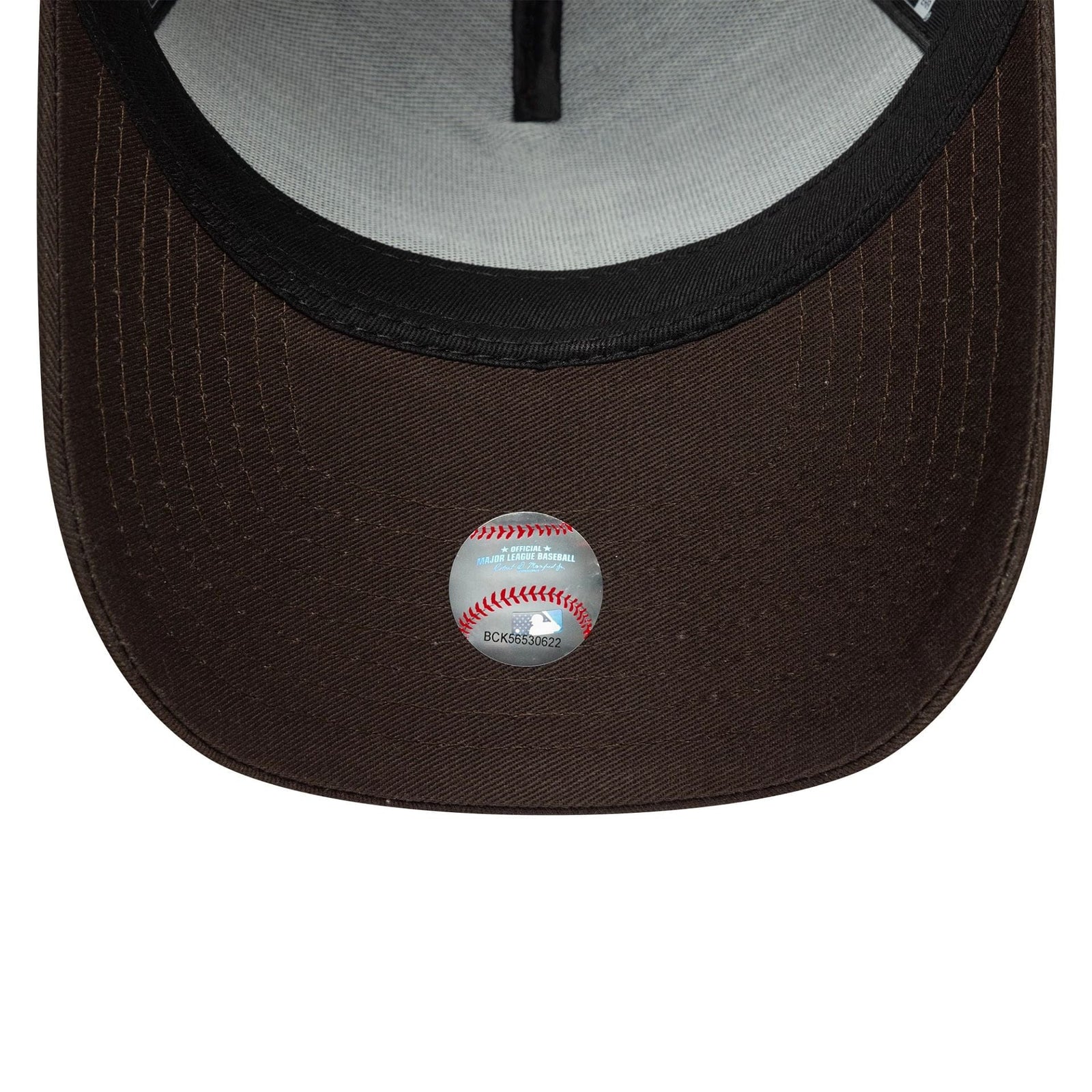New Era LA Dodgers MLB Sidepatch Dark Brown 9FORTY E-Frame Adjustable Cap