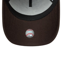 New Era LA Dodgers MLB Sidepatch Dark Brown 9FORTY E-Frame Adjustable Cap