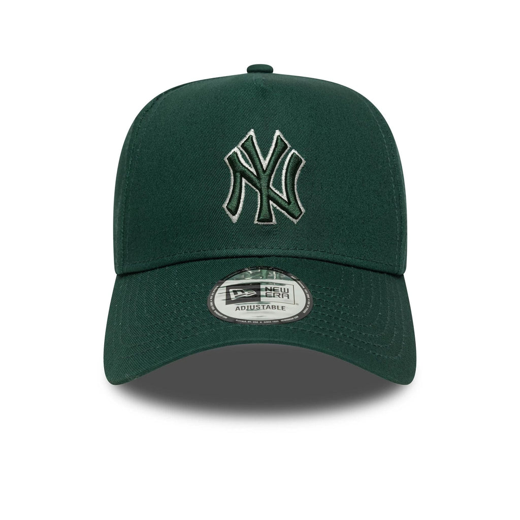 New Era New York Yankees MLB Team Outline Dark Green E-Frame Cap