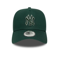 New Era New York Yankees MLB Team Outline Dark Green E-Frame Cap
