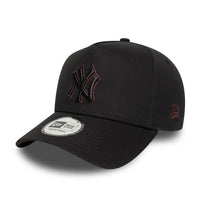 New Era New York Yankees MLB Team Outline Black E-Frame Cap