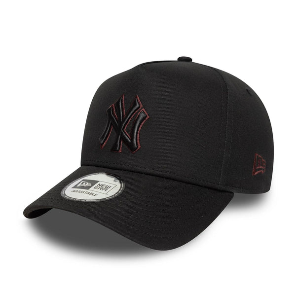 New Era New York Yankees MLB Team Outline Black E-Frame Cap