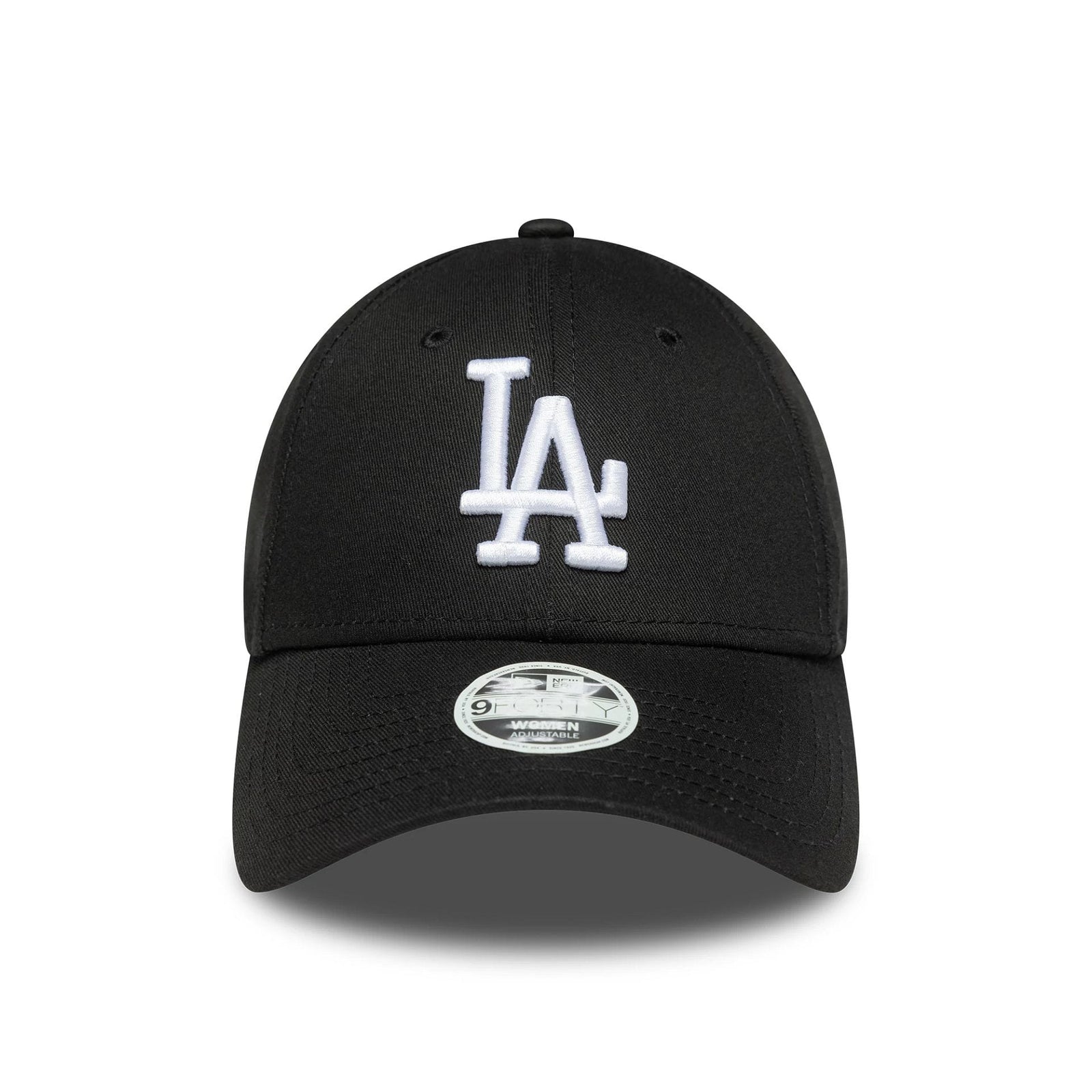 New Era LA Dodgers Womens MLB League Essential Black 9FORTY Adjustable Cap