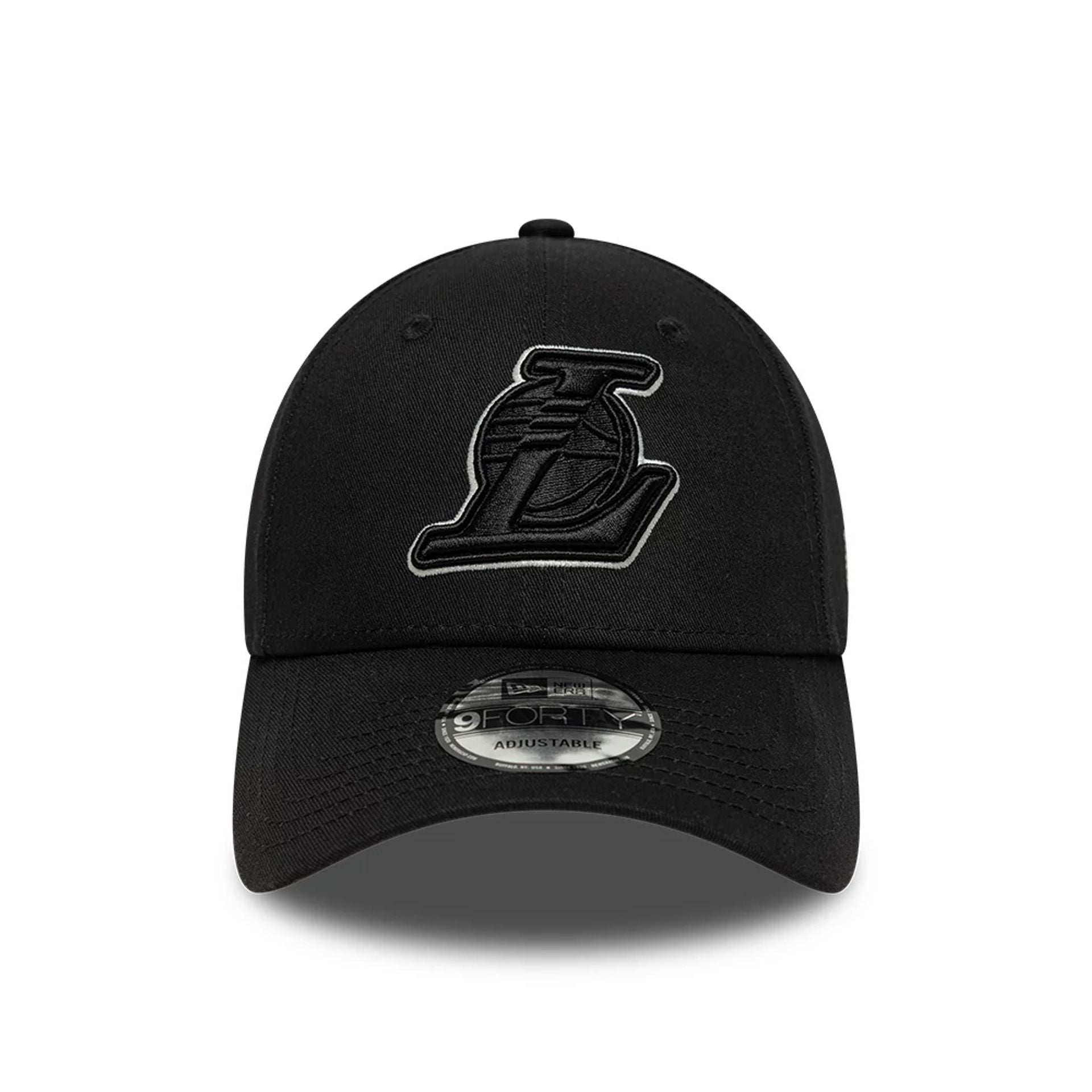 New Era Los Angeles Lakers NBA Team Outline Black 9FORTY Cap