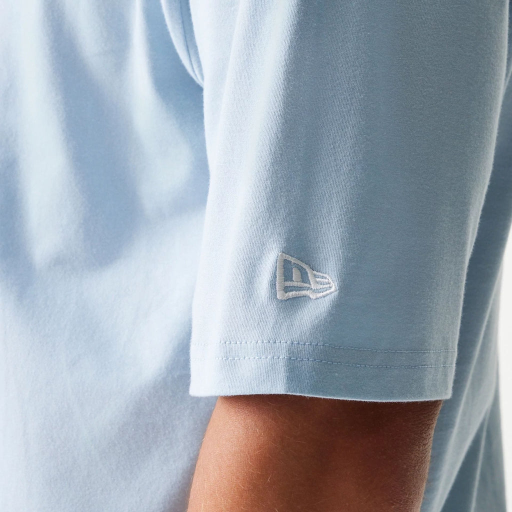 New Era New York Yankees MLB Midi Pastel Blue Oversized T-Shirt