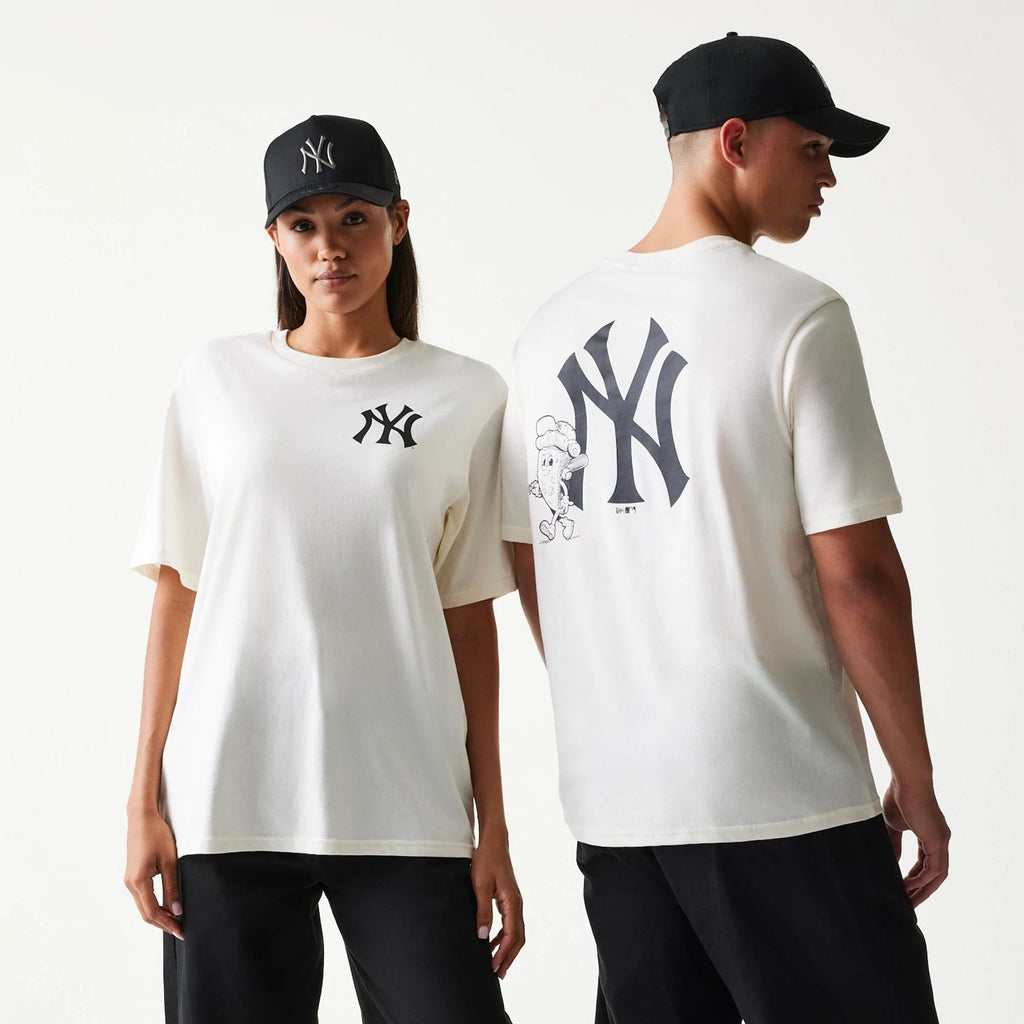New Era New York Yankees MLB Food Graphic Open White T-Shirt