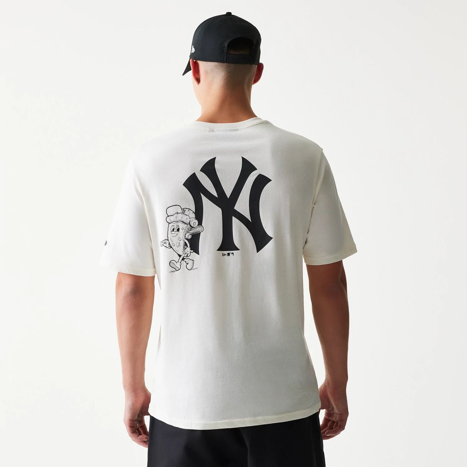 New Era New York Yankees MLB Food Graphic Open White T-Shirt