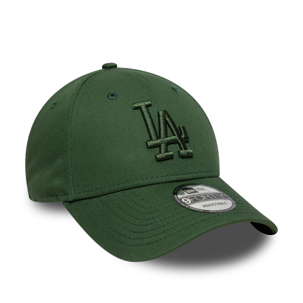 New Era Los Angeles Dodgers MLB League Essential Dark Green 9TWENTY Cap