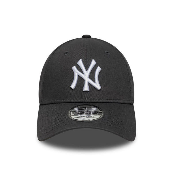 New Era New York Yankees MLB League Essential Charcoal 9FORTY Cap