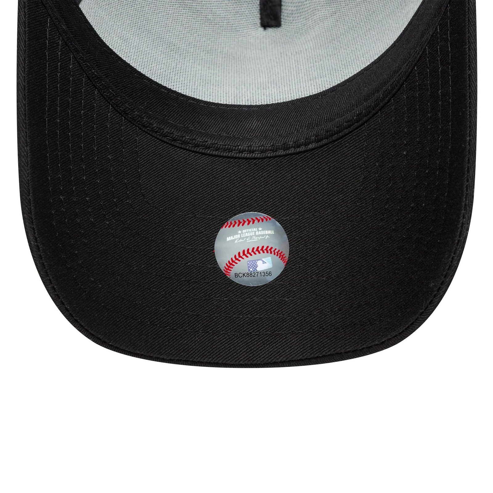 New Era LA Dodgers MLB Outline Black 9FORTY E-Frame Trucker Cap