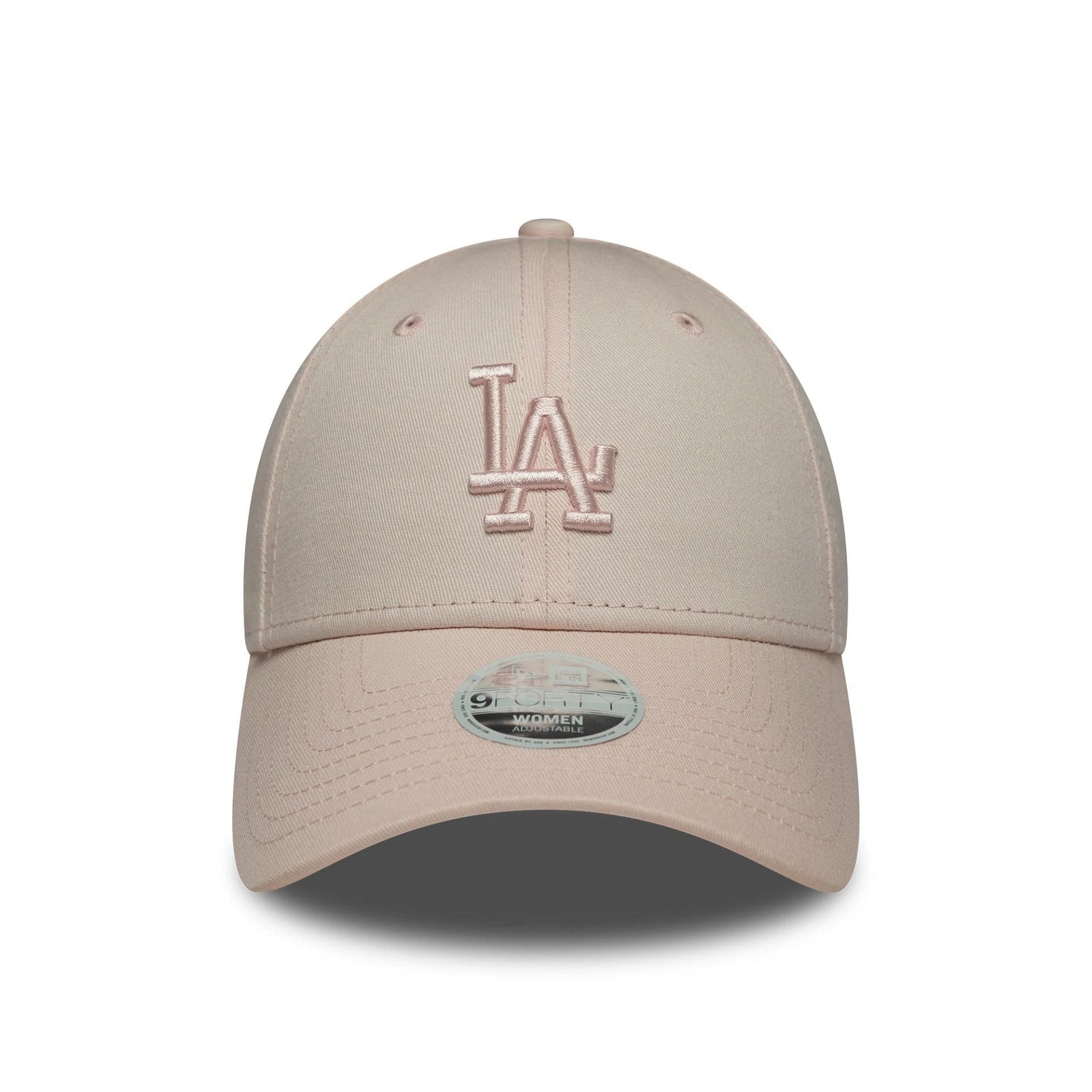 New Era LA Dodgers Womens MLB Midi Pastel Pink 9FORTY Cap