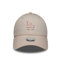 New Era LA Dodgers Womens MLB Midi Pastel Pink 9FORTY Cap