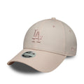 New Era LA Dodgers Womens MLB Midi Pastel Pink 9FORTY Cap