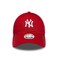 New Era New York Yankees Women's MLB League Essential Midi Dark Red 9TWENTY Cap