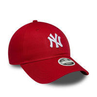 New Era New York Yankees Women's MLB League Essential Midi Dark Red 9TWENTY Cap
