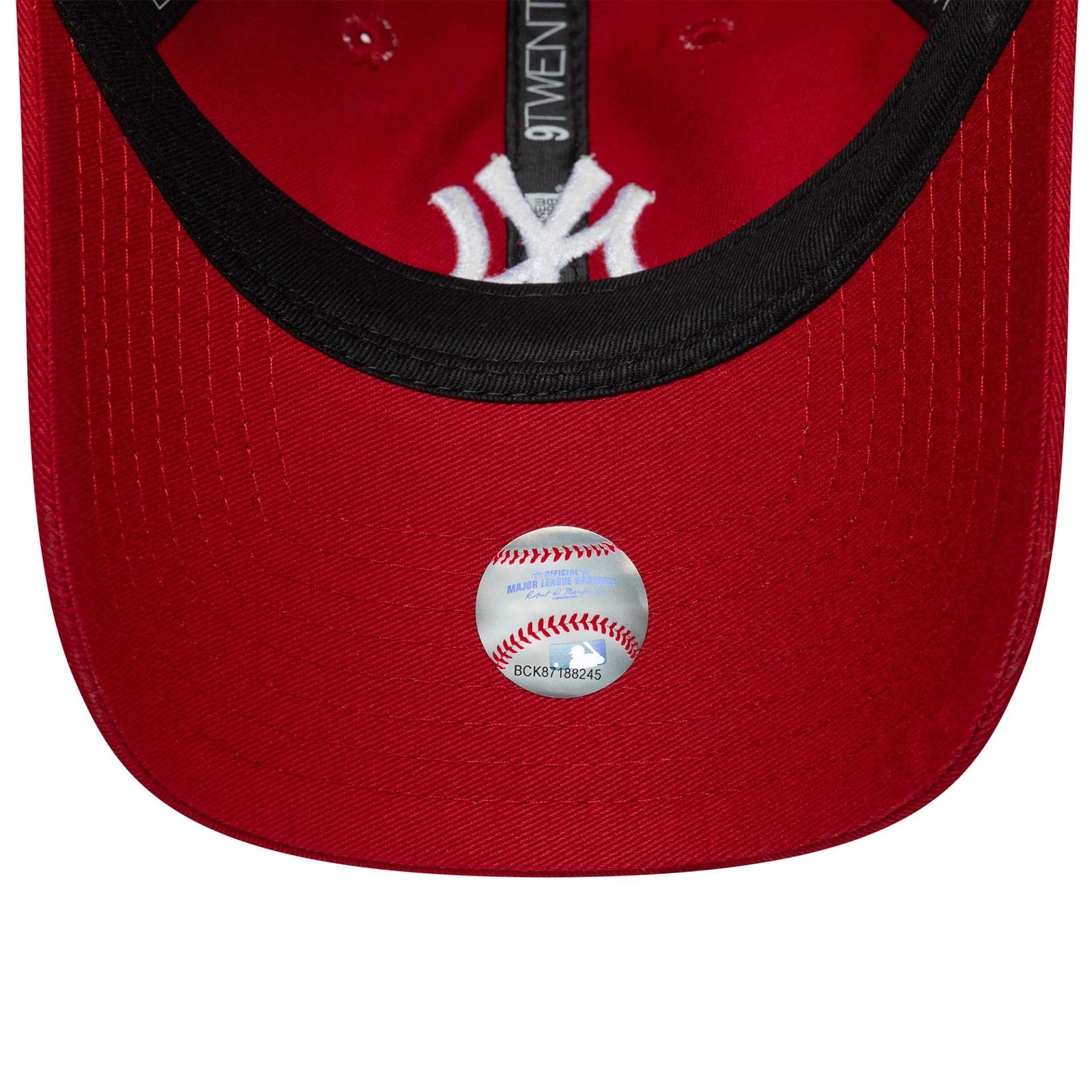 New Era New York Yankees Women's MLB League Essential Midi Dark Red 9TWENTY Cap