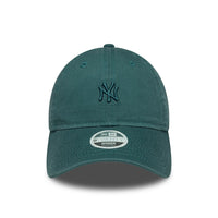 New Era New York Yankees Women's MLB Washed Mini Dark Green 9TWENTY Cap
