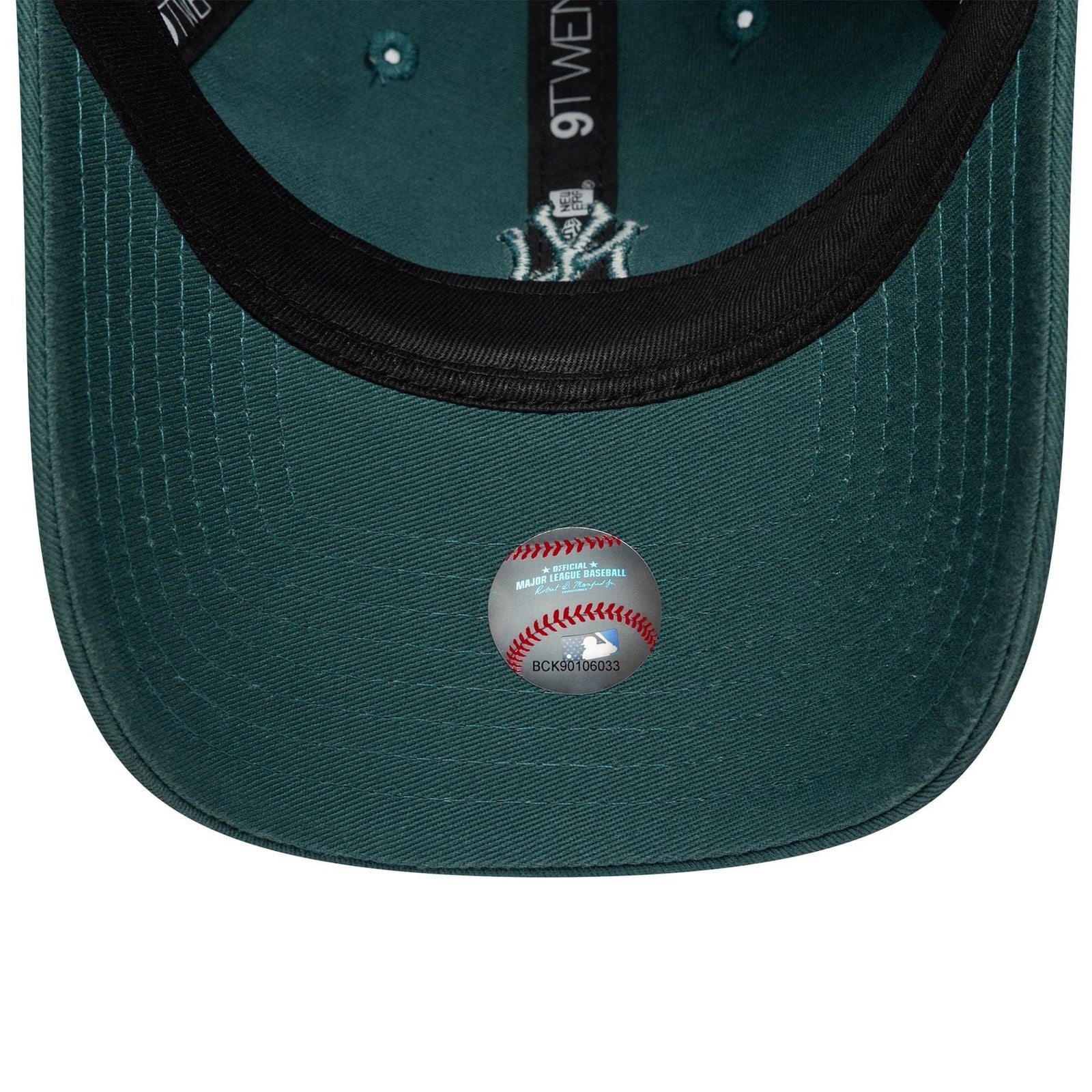 New Era New York Yankees Women's MLB Washed Mini Dark Green 9TWENTY Cap